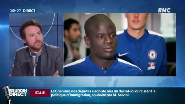 En Angleterre, N&#039;Golo Kanté va payer plus d&#039;impôts qu&#039;Amazon