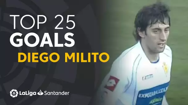 TOP 25 GOALS Diego Milito en LaLiga Santander