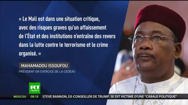 Après le soulèvement militaire au Mali, la Cédéao craint un contrecoup régional
