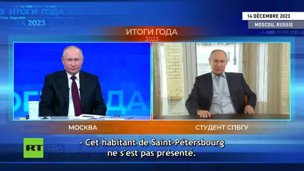 🇷🇺 Note d'humour : Vladimir Poutine répond à une question sur ses doubles