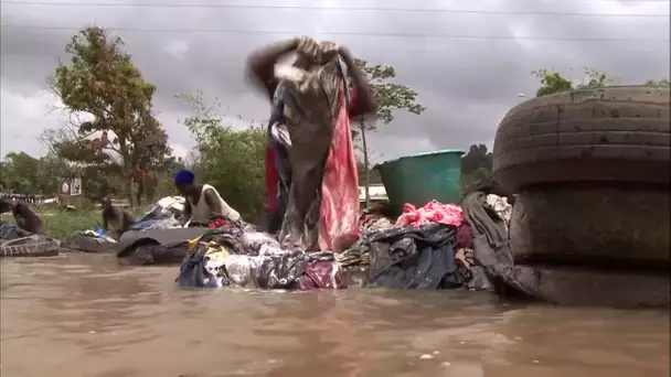 La plus grande machine à laver d'Abidjan
