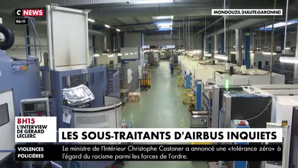 Les sous-traitans d'Airbus inquiets