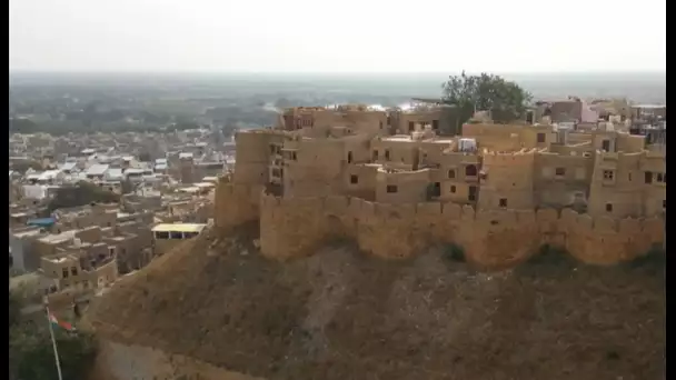 Chateaux a la francaise : Jaisalmer, une forteresse de sable