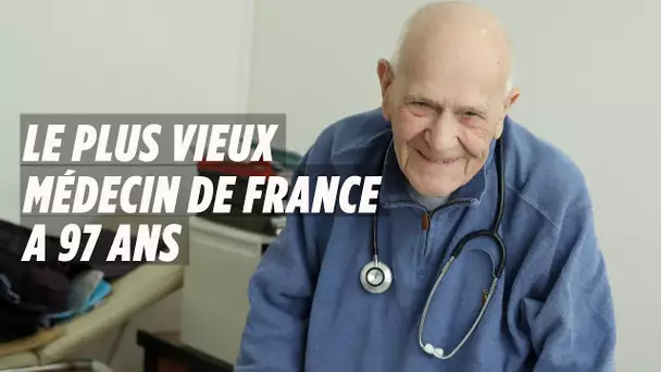 A 97 ans, il est le plus vieux médecin de France encore en exercice