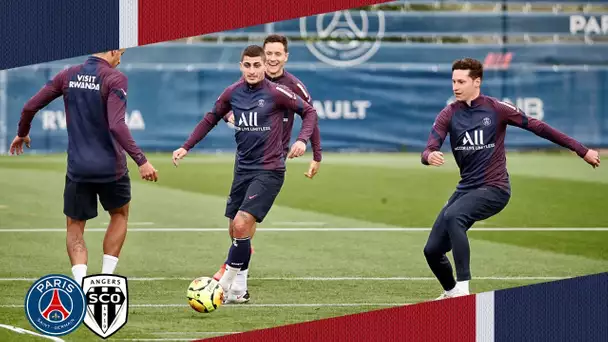 ⚽️🎙️ Entraînement et conférence de Presse avant Paris Saint-Germain v SCO Angers 🔴🔵