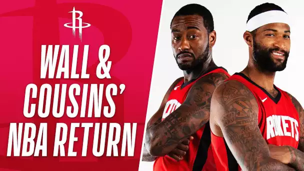 John Wall & DeMarcus Cousins Make NBA Return! | NBA Preseason