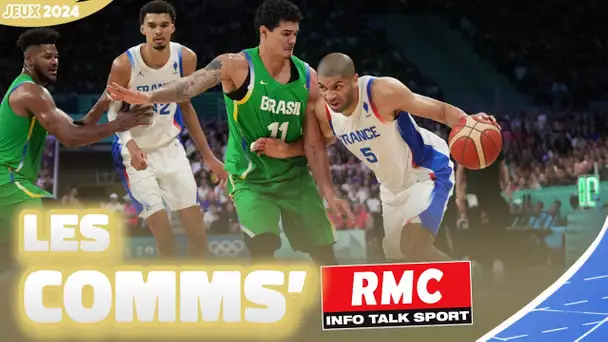JO 2024 / Basket (H) : Le replay RMC de la victoire des Bleus contre le Brésil (78-66)