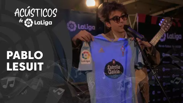 Pablo Lesuit en los Acústicos de LaLiga