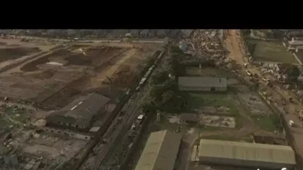 Nigéria : bidonville de Makoko à Lagos