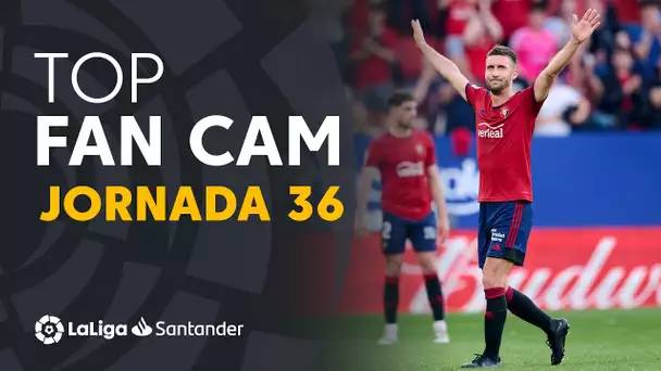 LaLiga Fan Cam Jornada 36: Aubameyang, Vinícius Jr & Oier
