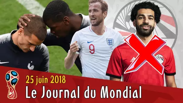 POGBA et son GRIZOU, dernier match de SALAH avec l'EGYPTE ? KANE devant RONALDO