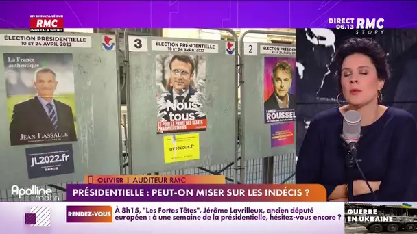 Olivier, auditeur : "On n'a pas les professions de foi, sur le marché personne ne tracte"