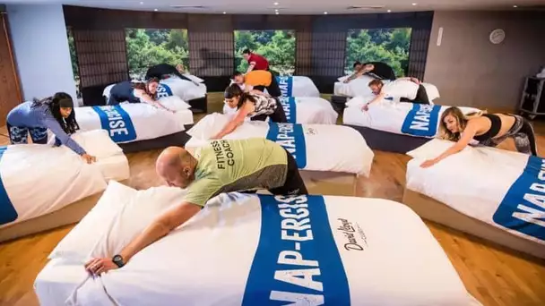 En Angleterre, vous pouvez aller dans une salle de sport pour... faire la sieste !