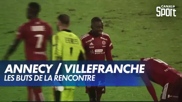 Les buts d'Annecy / Villefranche - National (J9)