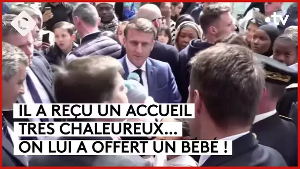 Macron à Marseille en opération “Place nette XXL”… avec ses gars sûrs- L’ABC - C à Vous - 19/03/2024