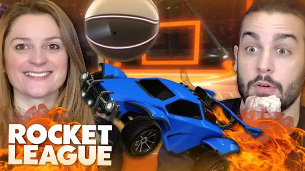 ON FAIT DU BASKET SUR ROCKET LEAGUE ! | HOOPS ROCKET LEAGUE