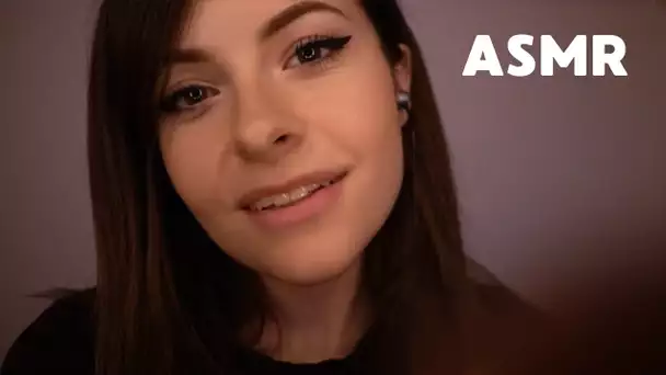 ASMR FRANCAIS ⚪️ Venez oublier la rentrée ! Face brushing, tk tk, ondes neg