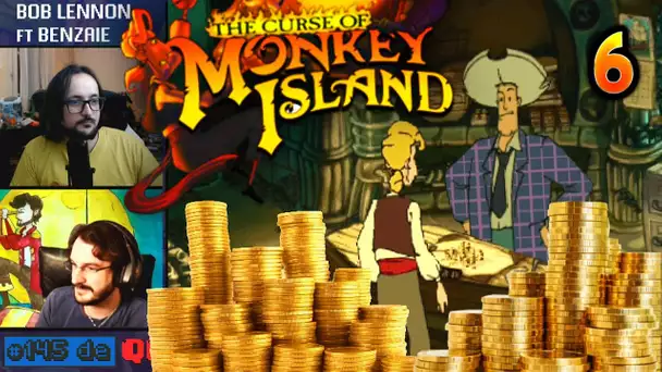 FRAUDE A L'ASSURANCE !! 290 de QI- Monkey Island 3 - Ep.6 avec Bob & Benzaie