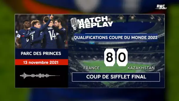 France 8-0 Kazakhstan : La victoire historique des Bleus avec les commentaires RMC