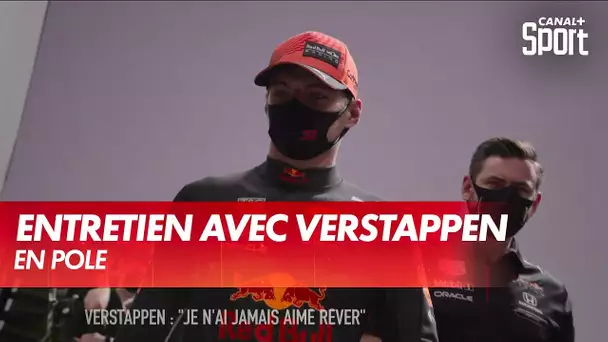 Max Verstappen se confie au micro de CANAL+