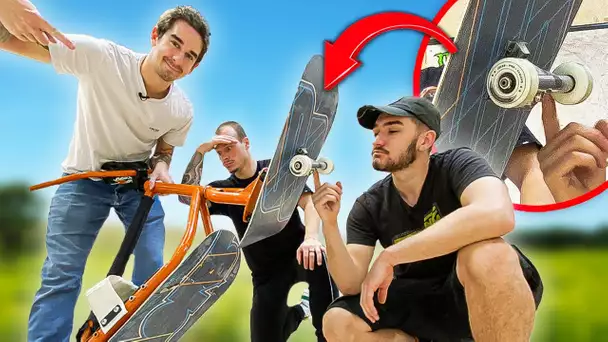 ON TESTE UN BMX-SKATE DIY ! (c’est dangereux donc ça part)