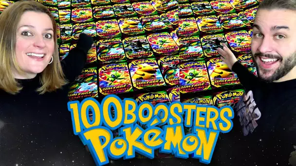 ÉNORME OUVERTURE DE 100 BOOSTERS PACK POKEMON VOLTAGE ECLATANT ! (1/3)