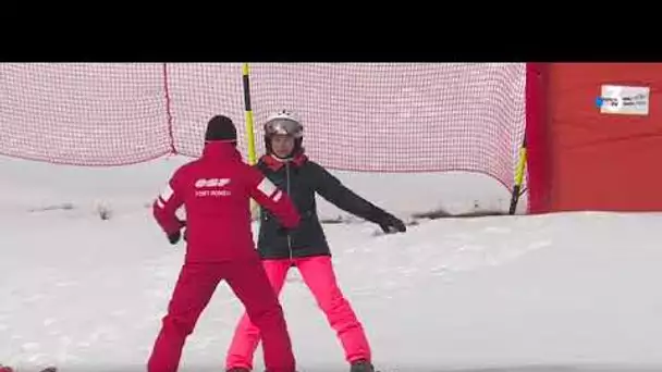 Leçons de ski à la station de Font-Romeu/Pyrénées 2000