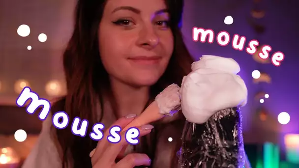 ASMR | La mousse du sommeil 😴 Crépitements pour te mettre K.O aha