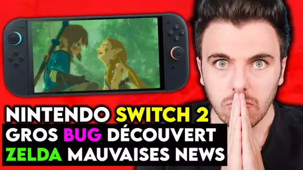 Nintendo Switch 2 : GROS BUG DÉCOUVERT , ATTENTION 😭 ZELDA TRISTE NEWS 😠