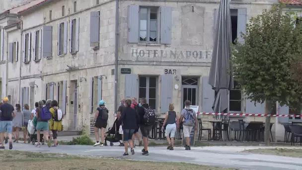 Charente-Maritime : incendie dans l'hôtel Napoléon sur l'île d'Aix