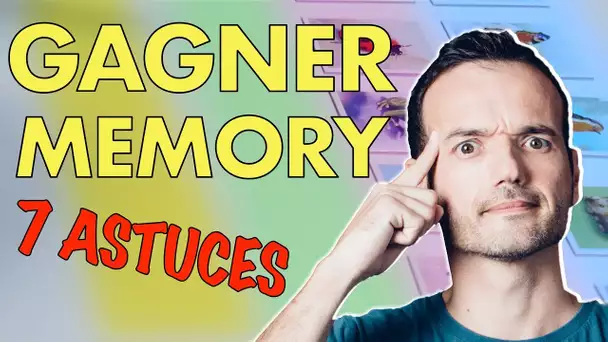 7 Astuces pour gagner au Mémory