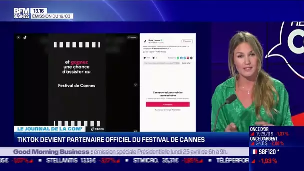 Tiktok devient partenaire officiel du festival de Cannes