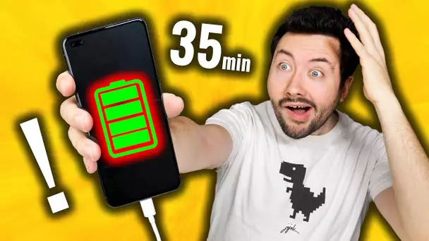 Ce Smartphone 5G se charge en 35min ! (c’est FOU)