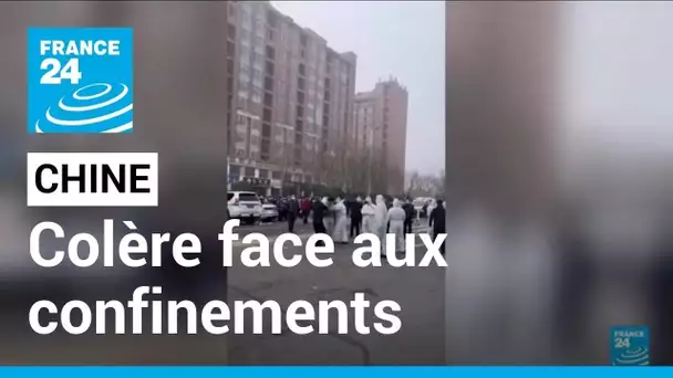 0 covid : Plusieurs manifestations en Chine défient les autorités • FRANCE 24