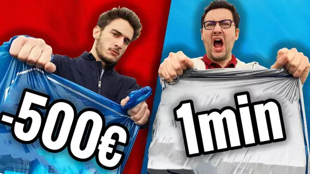 Dépenser 500€ en 1 minute ! (Challenge)