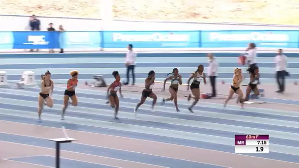 Meeting Elite de Nantes 2019 : Carolle Zahi en 7&#039;&#039;24 sur 60 m