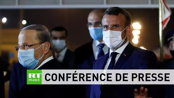 Conférence d’Emmanuel Macron depuis le Liban