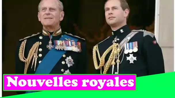 Le prince Edward a été soutenu par le prince Philip après avoir quitté les Marines - "Décision coura