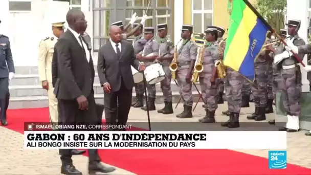 60 ans d'indépendance du Gabon : Ali Bongo insiste sur la modernisation du pays