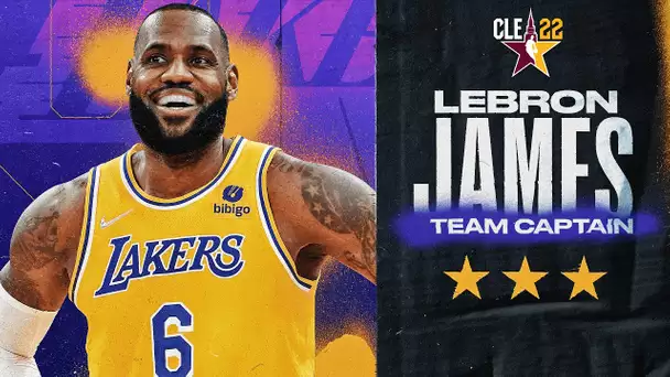 Lebron James 2022 All-Star Captain | 2021-22 NBA Season