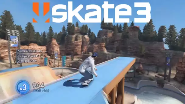 Skate 3 - Mega Ramp Experiences + jump record