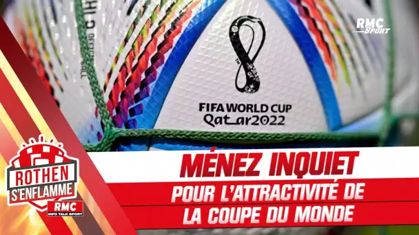 "Cette Coupe du monde ne réunit pas tous les ingrédients pour faire la fête" regrette Ménez
