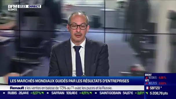 Frédéric Rozier (Mirabaud France) : Les marchés mondiaux guidés par les résultats d'entreprises