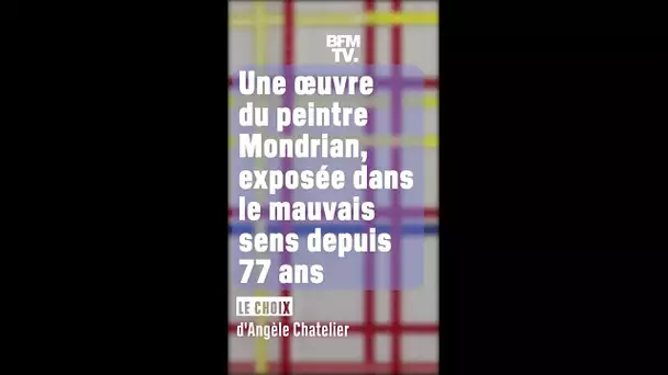 Une œuvre de Mondrian exposée dans le mauvais sens depuis 77 ans