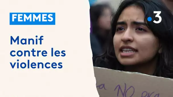 Manifestation contre les violences faites aux femmes