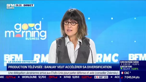 Alexia Laroche-Joubert (Banijay) : Production télévisée, Banijay veut accélérer sa diversification