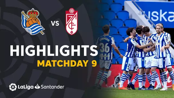 Highlights Real Sociedad vs Granada CF (2-0)