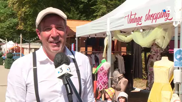 Beaune-Tailly : un village forain "vintage" installé sur l'aire d'autoroute