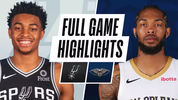 SPURS at PELICANS | FULL GAME HIGHLIGHTS | December 27, 2020