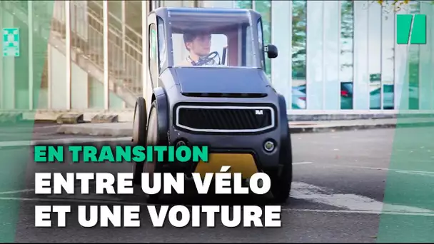 À Angoulême, une voiture à pédales pour les centres-villes